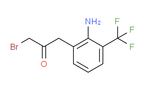 CAS No. 1804217-32-0, 1-(2-Amino-3-(trifluoromethyl)phenyl)-3-bromopropan-2-one