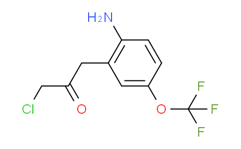 CAS No. 1804216-94-1, 1-(2-Amino-5-(trifluoromethoxy)phenyl)-3-chloropropan-2-one