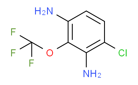 CAS No. 1807260-47-4, 1-Chloro-2,4-diamino-3-(trifluoromethoxy)benzene