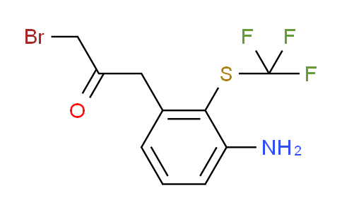 DY724731 | 1803880-64-9 | 1-(3-Amino-2-(trifluoromethylthio)phenyl)-3-bromopropan-2-one