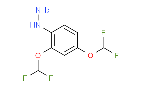 CAS No. 1803848-06-7, (2,4-Bis(difluoromethoxy)phenyl)hydrazine