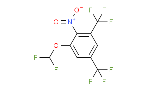 CAS No. 1804892-41-8, 1,5-Bis(trifluoromethyl)-3-(difluoromethoxy)-2-nitrobenzene