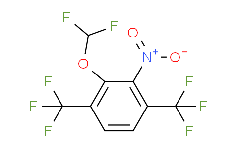 CAS No. 1807102-95-9, 1,4-Bis(trifluoromethyl)-2-(difluoromethoxy)-3-nitrobenzene