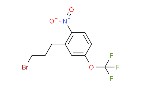 CAS No. 1805891-39-7, 1-(3-Bromopropyl)-2-nitro-5-(trifluoromethoxy)benzene