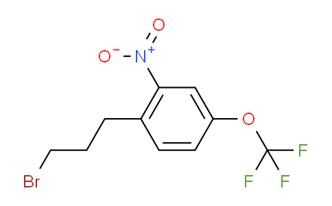 CAS No. 1806648-86-1, 1-(3-Bromopropyl)-2-nitro-4-(trifluoromethoxy)benzene