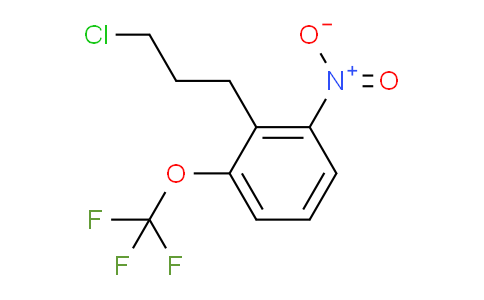 CAS No. 1804207-76-8, 1-(3-Chloropropyl)-2-nitro-6-(trifluoromethoxy)benzene