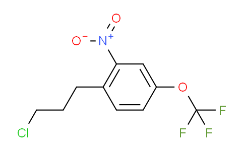 CAS No. 1806701-05-2, 1-(3-Chloropropyl)-2-nitro-4-(trifluoromethoxy)benzene