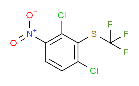 CAS No. 1803815-80-6, 1,3-Dichloro-2-trifluoromethylthio-4-nitrobenzene
