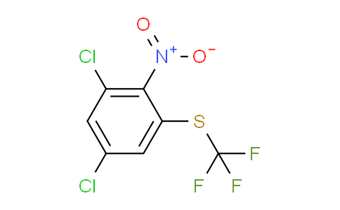 CAS No. 1806277-30-4, 1,5-Dichloro-3-trifluoromethylthio-2-nitrobenzene