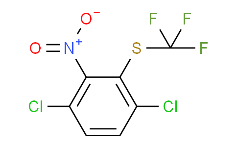 CAS No. 1803831-07-3, 1,4-Dichloro-2-trifluoromethylthio-3-nitrobenzene