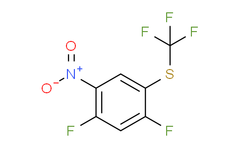 CAS No. 1807176-35-7, 1,5-Difluoro-2-nitro-4-(trifluoromethylthio)benzene