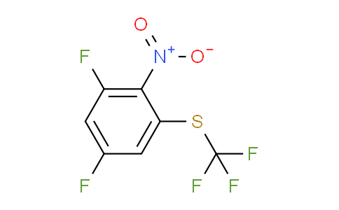 CAS No. 1806352-64-6, 1,5-Difluoro-2-nitro-3-(trifluoromethylthio)benzene