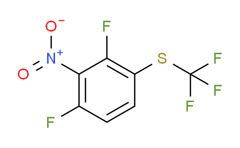 CAS No. 1803871-31-9, 1,3-Difluoro-2-nitro-4-(trifluoromethylthio)benzene