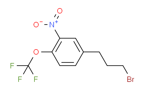 CAS No. 1806711-83-0, 1-(3-Bromopropyl)-3-nitro-4-(trifluoromethoxy)benzene