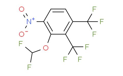 CAS No. 1807102-86-8, 1,2-Bis(trifluoromethyl)-3-(difluoromethoxy)-4-nitrobenzene