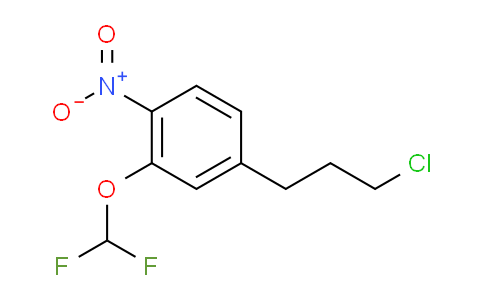 CAS No. 1806456-81-4, 1-(3-Chloropropyl)-3-(difluoromethoxy)-4-nitrobenzene
