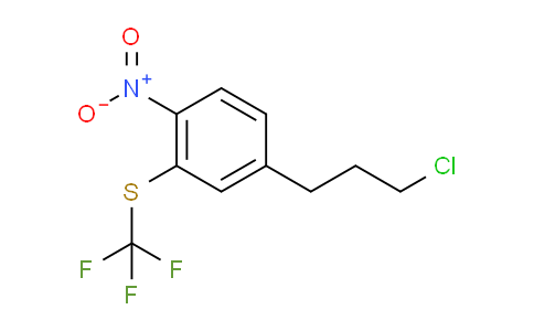 CAS No. 1805696-38-1, 1-(3-Chloropropyl)-4-nitro-3-(trifluoromethylthio)benzene