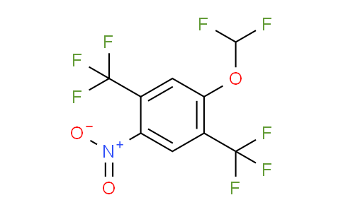 CAS No. 1807103-03-2, 1,4-Bis(trifluoromethyl)-2-(difluoromethoxy)-5-nitrobenzene