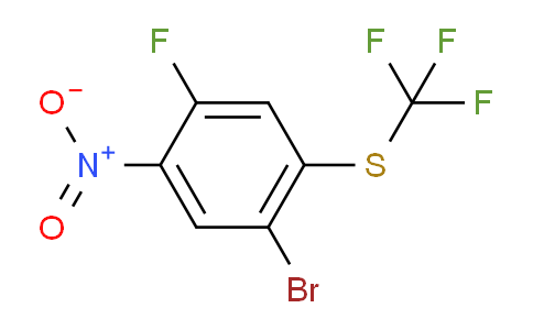 CAS No. 1806980-27-7, 1-Bromo-4-fluoro-5-nitro-2-(trifluoromethylthio)benzene