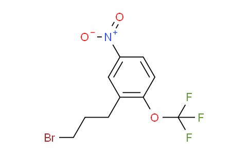 CAS No. 1805891-49-9, 1-(3-Bromopropyl)-5-nitro-2-(trifluoromethoxy)benzene