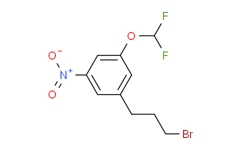 CAS No. 1806531-68-9, 1-(3-Bromopropyl)-3-(difluoromethoxy)-5-nitrobenzene