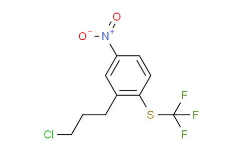 CAS No. 1805762-41-7, 1-(3-Chloropropyl)-5-nitro-2-(trifluoromethylthio)benzene