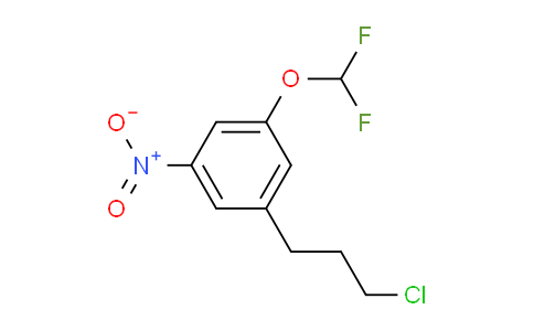 CAS No. 1804226-57-0, 1-(3-Chloropropyl)-3-(difluoromethoxy)-5-nitrobenzene