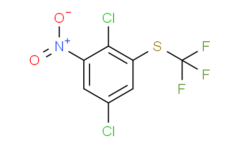 CAS No. 1803831-15-3, 1,4-Dichloro-2-trifluoromethylthio-6-nitrobenzene