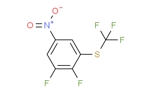 CAS No. 1807176-29-9, 1,2-Difluoro-5-nitro-3-(trifluoromethylthio)benzene