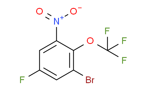 CAS No. 1805939-01-8, 1-Bromo-5-fluoro-3-nitro-2-(trifluoromethoxy)benzene