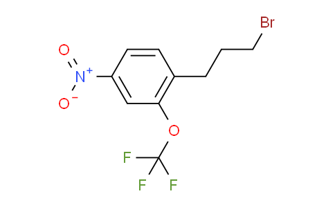 CAS No. 1806461-81-3, 1-(3-Bromopropyl)-4-nitro-2-(trifluoromethoxy)benzene