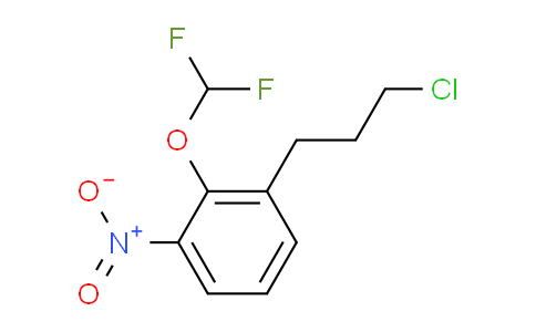 CAS No. 1804144-57-7, 1-(3-Chloropropyl)-2-(difluoromethoxy)-3-nitrobenzene