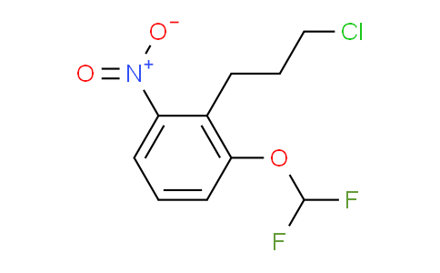 CAS No. 1804185-89-4, 1-(3-Chloropropyl)-2-(difluoromethoxy)-6-nitrobenzene
