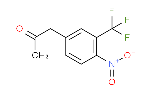 CAS No. 1274920-69-2, 1-(4-Nitro-3-(trifluoromethyl)phenyl)propan-2-one