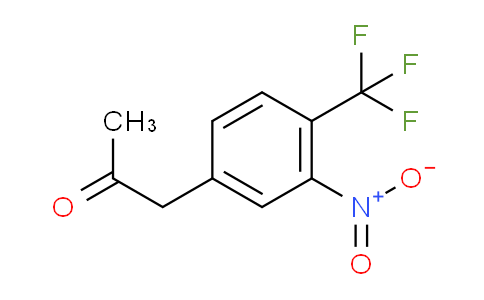 CAS No. 1804071-87-1, 1-(3-Nitro-4-(trifluoromethyl)phenyl)propan-2-one