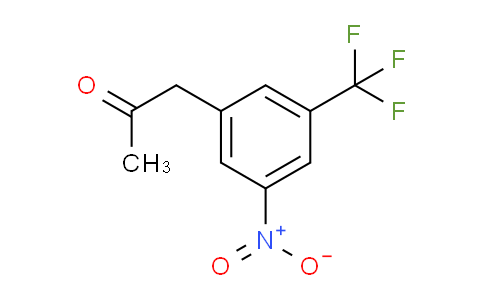 CAS No. 1805850-31-0, 1-(3-Nitro-5-(trifluoromethyl)phenyl)propan-2-one