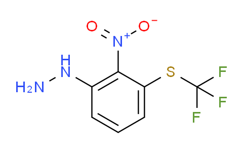 CAS No. 1806499-47-7, 1-(2-Nitro-3-(trifluoromethylthio)phenyl)hydrazine