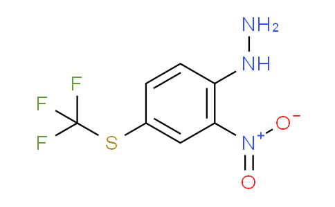 CAS No. 1805885-89-5, 1-(2-Nitro-4-(trifluoromethylthio)phenyl)hydrazine