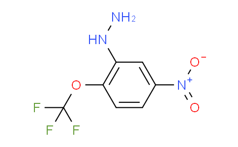CAS No. 1806568-05-7, 1-(5-Nitro-2-(trifluoromethoxy)phenyl)hydrazine