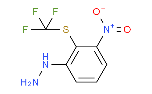 CAS No. 1806712-69-5, 1-(3-Nitro-2-(trifluoromethylthio)phenyl)hydrazine