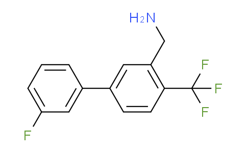 CAS No. 1214375-75-3, (3'-Fluoro-4-(trifluoromethyl)biphenyl-3-yl)methanamine