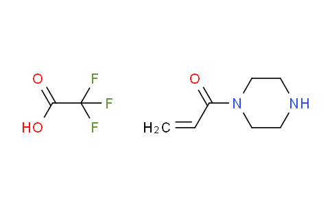 CAS No. 1797807-26-1, 1-(Piperazin-1-yl)prop-2-en-1-one trifluoroacetic acid salt