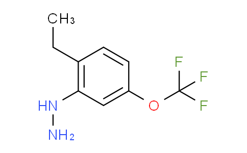 CAS No. 1805851-33-5, 1-(2-Ethyl-5-(trifluoromethoxy)phenyl)hydrazine
