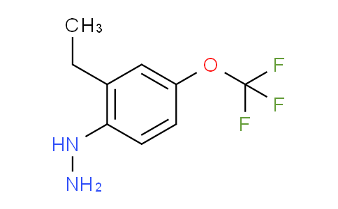 CAS No. 1803727-08-3, 1-(2-Ethyl-4-(trifluoromethoxy)phenyl)hydrazine
