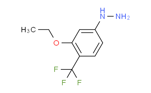 CAS No. 1805895-75-3, 1-(3-Ethoxy-4-(trifluoromethyl)phenyl)hydrazine