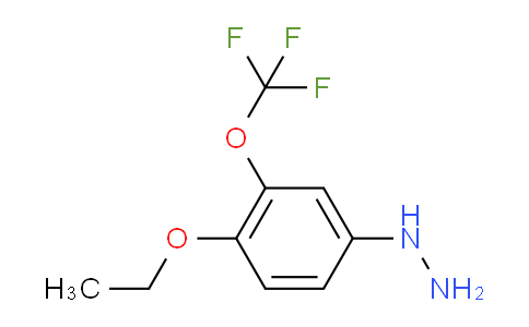 CAS No. 1804242-81-6, 1-(4-Ethoxy-3-(trifluoromethoxy)phenyl)hydrazine