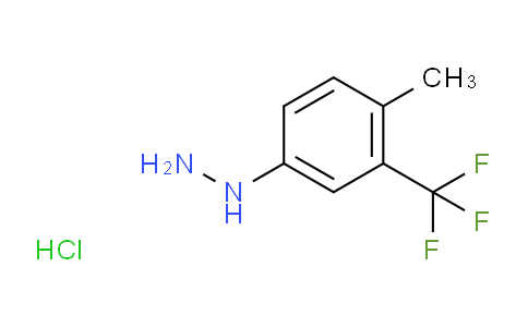 CAS No. 1516887-99-2, 1-(4-Methyl-3-(trifluoromethyl)phenyl)hydrazine hydrochloride