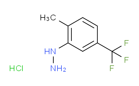 CAS No. 2030417-32-2, 1-(2-Methyl-5-(trifluoromethyl)phenyl)hydrazine hydrochloride