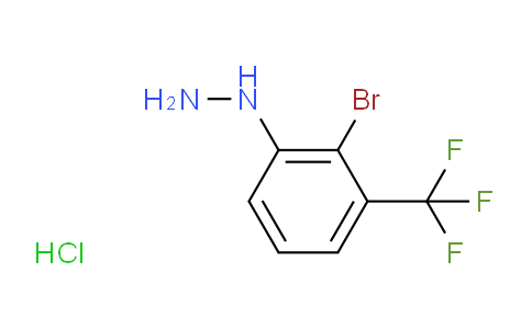 CAS No. 2061980-63-8, 1-(2-Bromo-3-(trifluoromethyl)phenyl)hydrazine hydrochloride