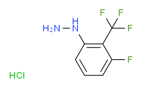 CAS No. 952233-12-4, 1-(3-Fluoro-2-(trifluoromethyl)phenyl)hydrazine hydrochloride